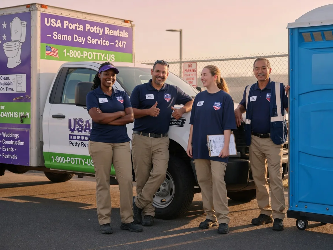 Porta Potty Rental company in Milledgeville, OH