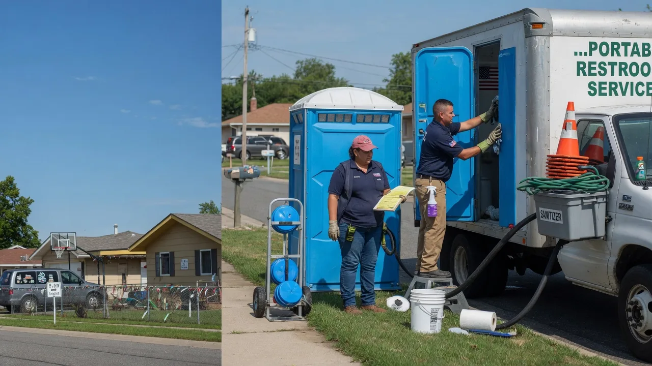 Portable Toilet Rental in Milledgeville, OH near me
